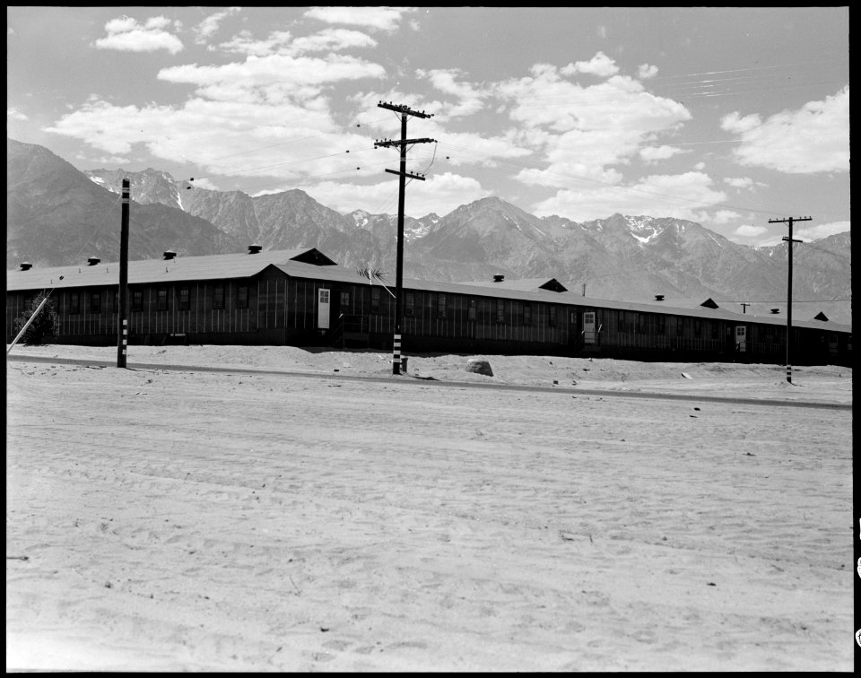 Manzanar Relocation Center, Manzanar, California. The new hospital at this War Relocation Authority . . . - NARA - 538138