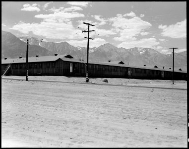 Manzanar Relocation Center, Manzanar, California. The new hospital at this War Relocation Authority . . . - NARA - 538138