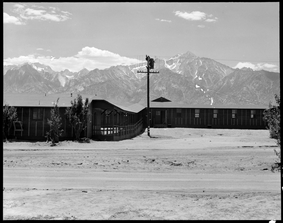 Manzanar Relocation Center, Manzanar, California. The new hospital at this War Relocation Authority . . . - NARA - 538139