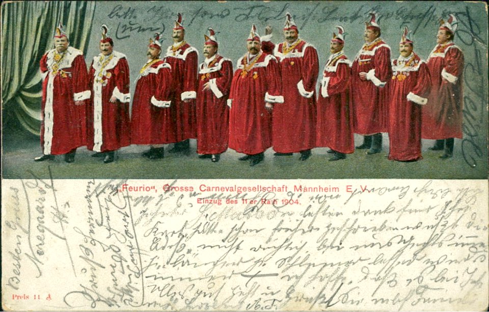 Mannheim Feurio Elferrat 1904