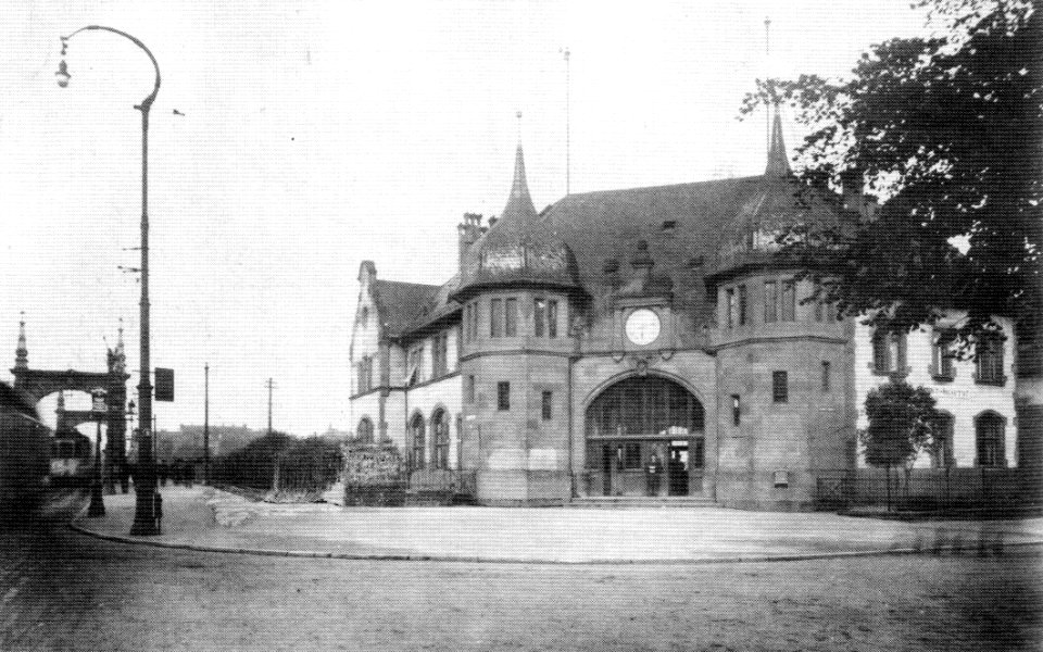 Mannheim Neckarstadt Bahnhof 1912