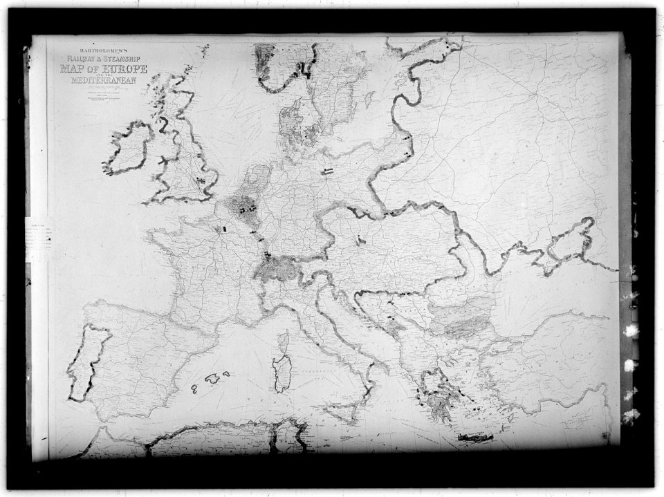 MAP OF EUROPE LOC hec.04606
