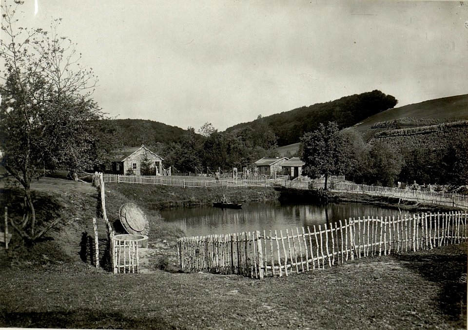 Mannschafstbaracke der Sturmtruppen in Nestinsky 1917 (BildID 15543276)