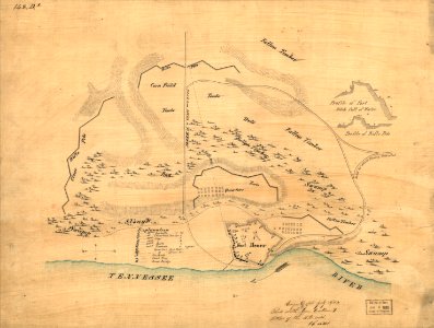 Map of Fort Henry