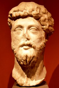 Marcus Aurelius, ca. 160-80, National Gallery, Oslo (36298034372) (cropped) photo