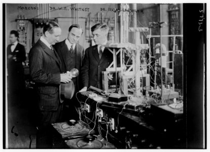 Marconi, Dr. W.R. Whitney, and Dr. Irving Langmuir LCCN2014714628