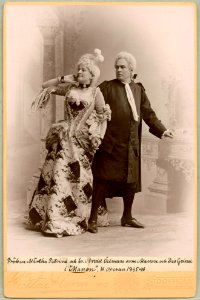 Manon, Kungliga Operan 1896. Rollporträtt - SMV - H9 163
