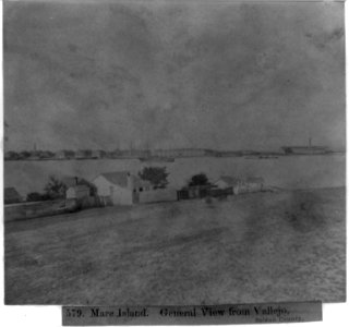 Mare Island General view from Vallejo, Solano County LCCN2002724163