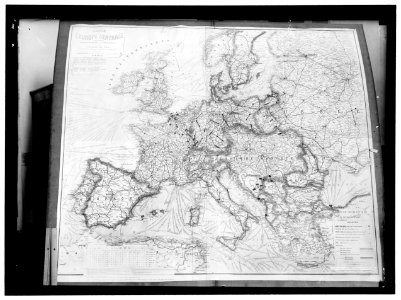 MAP OF EUROPE LOC hec.04889