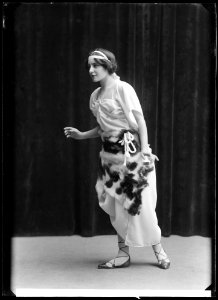 Margareta Sachs in En vintersaga at Svenska teatern 1908 - SMV - GS001