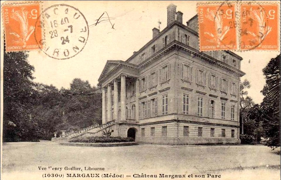 Margaux-Cantenac - château Margaux 1