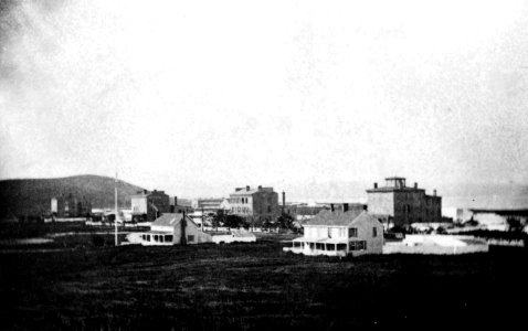Mare Island Navy Yard in 1857