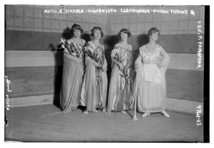 Marg. R. Warren, Genevieve Clendennin, Marion Tiffany, Mrs. P. Farquhar LCCN2014708023