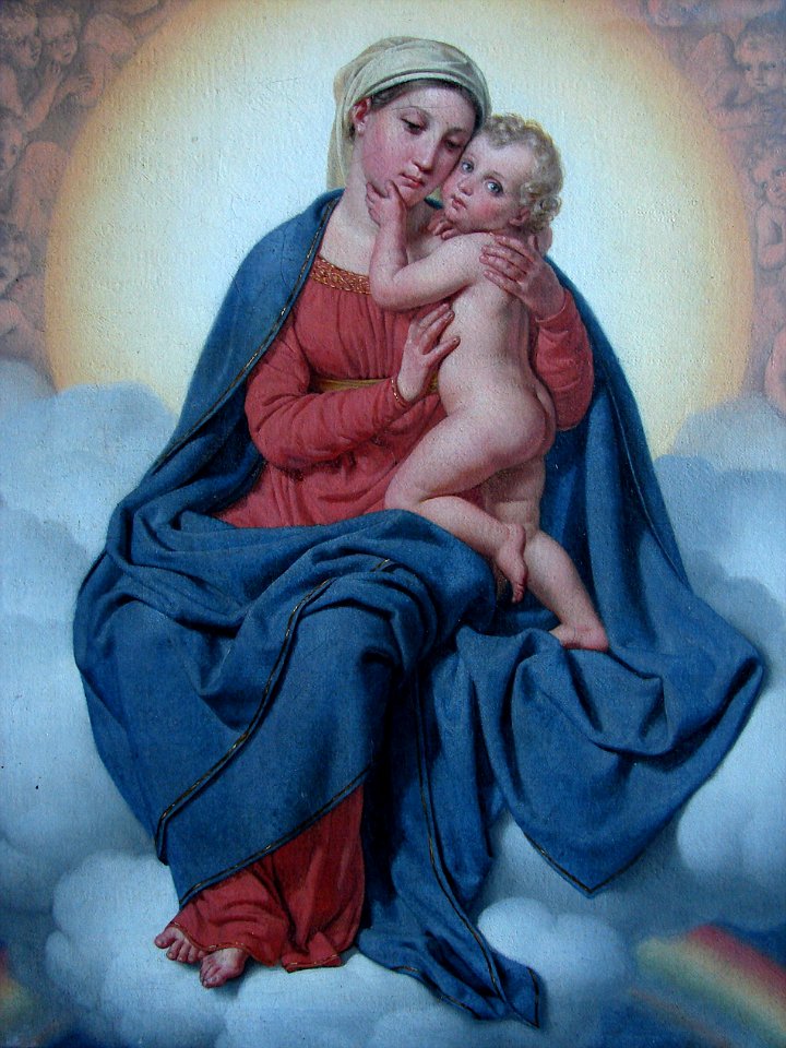 Maria med Jesusbarnet Eckersberg