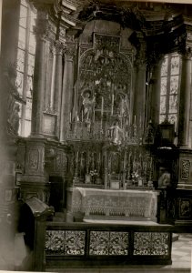 Maria Saal, Hochaltar in der Pfarrkirche. (BildID 15509802)