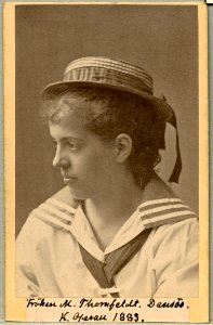 Maria Thornfeldt, porträtt - SMV - H8 152