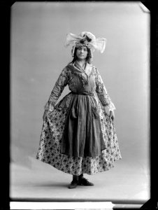 Margit Torsell in Syrsan at Dramatiska teatern 1907 - SMV - NT041
