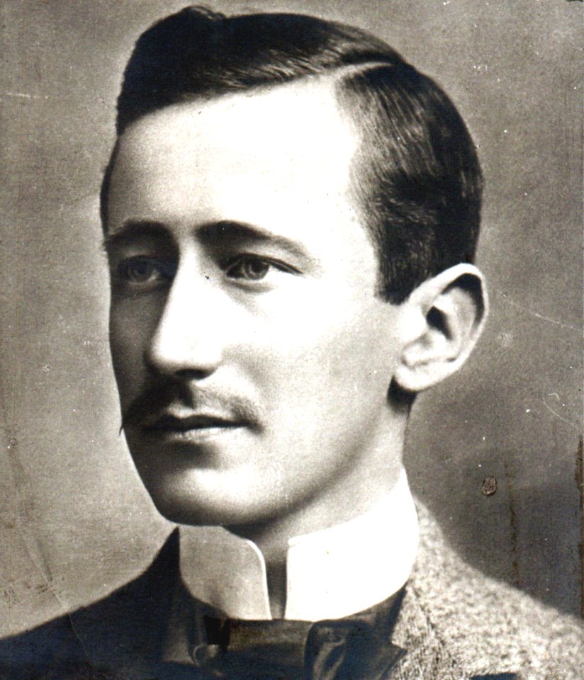 Marconi with moustache