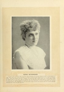 Marie Burroughs Art Portfolio 040 - Agnes Huntington