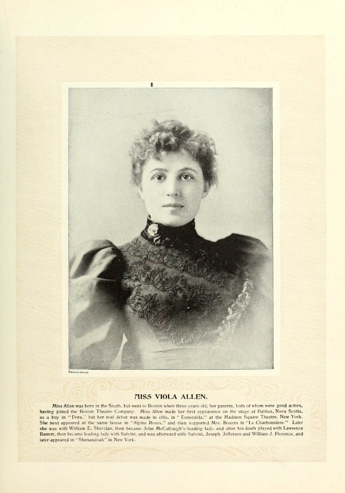 Marie Burroughs Art Portfolio 030 - Viola Allen