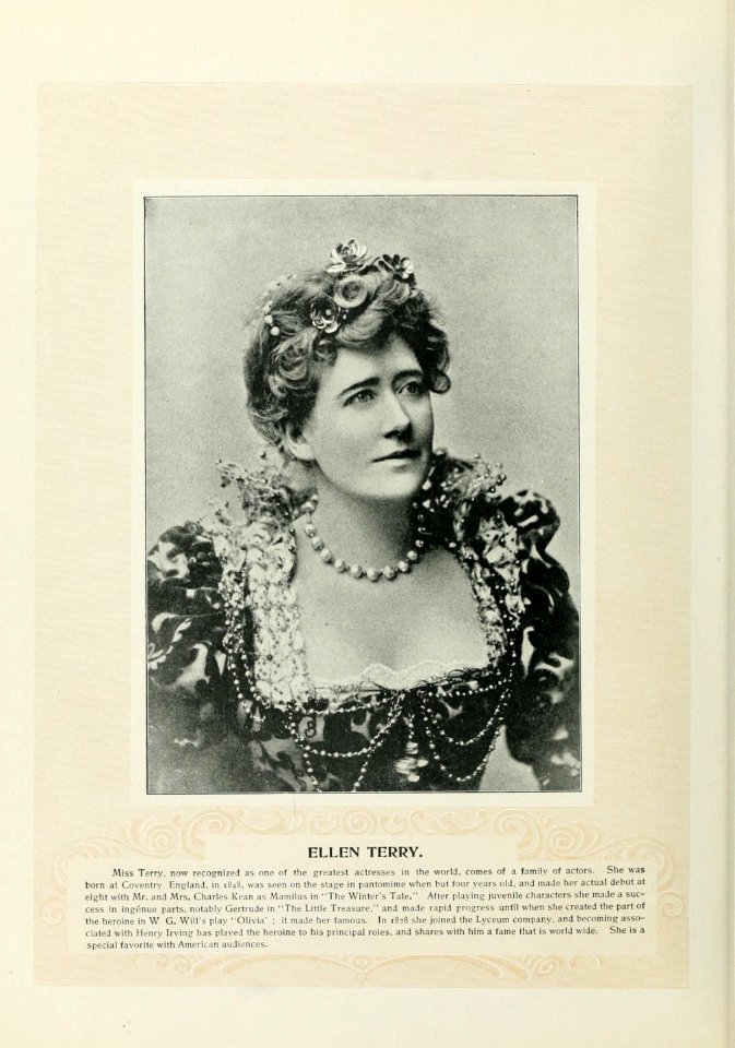 Marie Burroughs Art Portfolio 103 - Ellen Terry