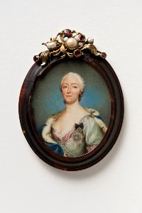 Maria Antonia Walpurgis, Hereditary Electress of Saxony, 1724-1780 (Anton Rafael Mengs) - Nationalmuseum - 158561