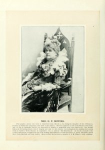 Marie Burroughs Art Portfolio 191 - Mrs. D. P. Bowers