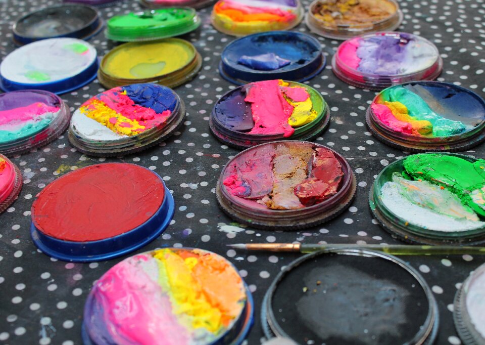 Colorful creative bright