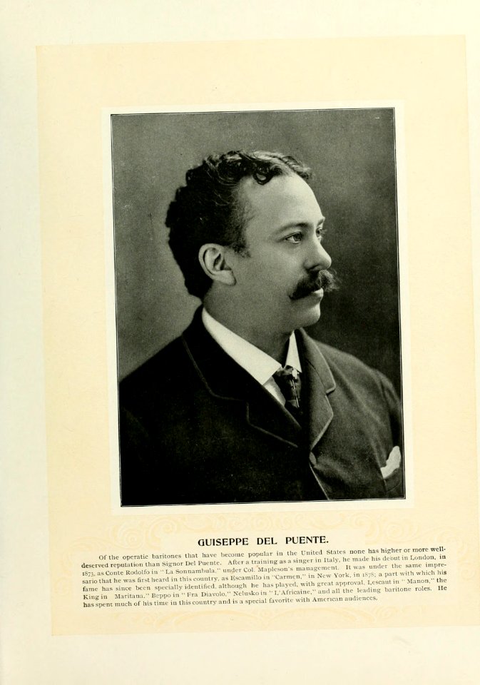 Marie Burroughs Art Portfolio 276 - Giuseppe Del Puente