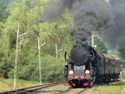 Tourism train coal photo
