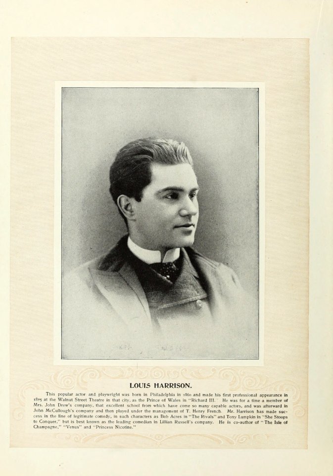 Marie Burroughs Art Portfolio 031 - Louis Harrison