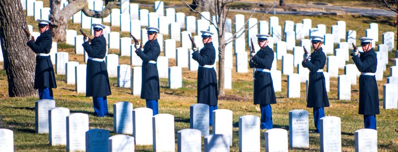 Marine Burial Feb 13, 2015 - firing squad (15899285424)