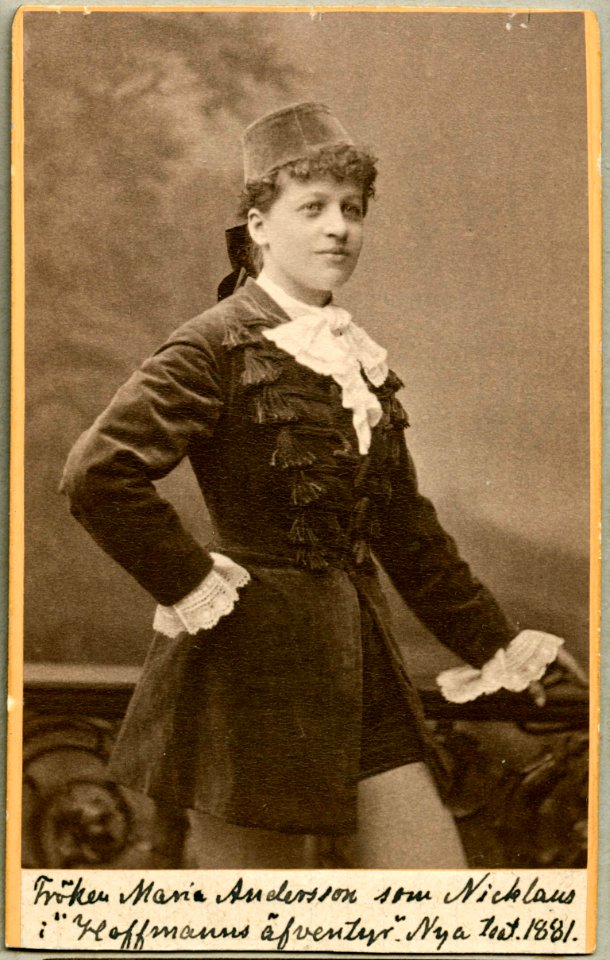 Maria Andersson, rollporträtt - SMV - H1 060