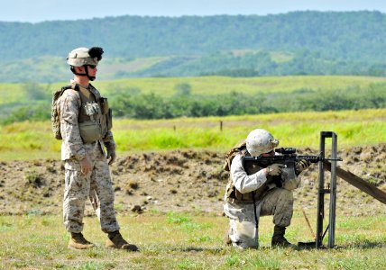 Marine Corps Security Forces gun range 110726-N-RF645-082