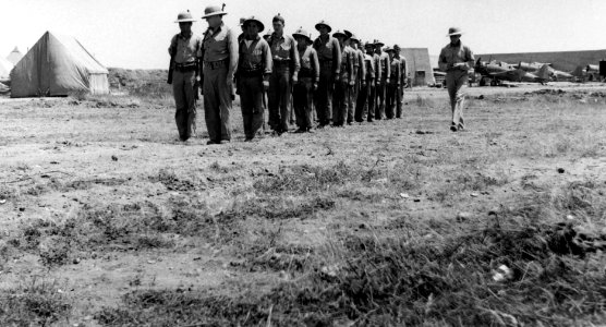Marines at Camp Kearney 1942