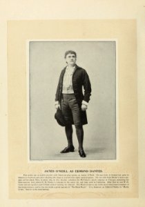 Marie Burroughs Art Portfolio 021 - James O'Neill as Edmund Dantes