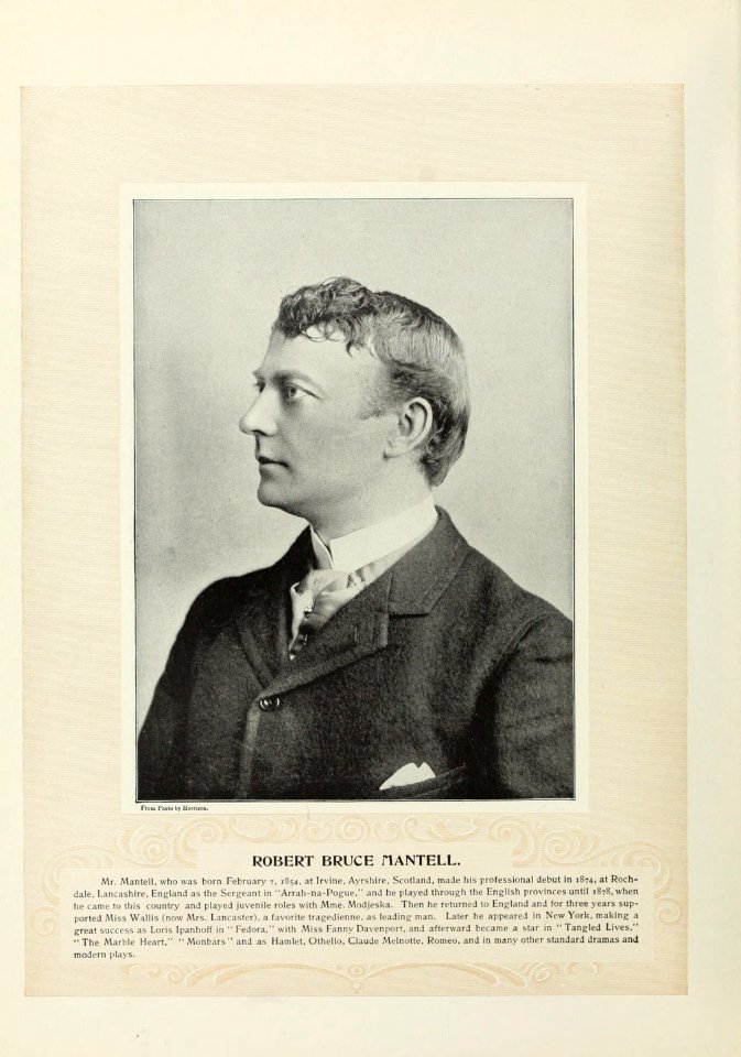 Marie Burroughs Art Portfolio 037 - Robert Bruce Mantell