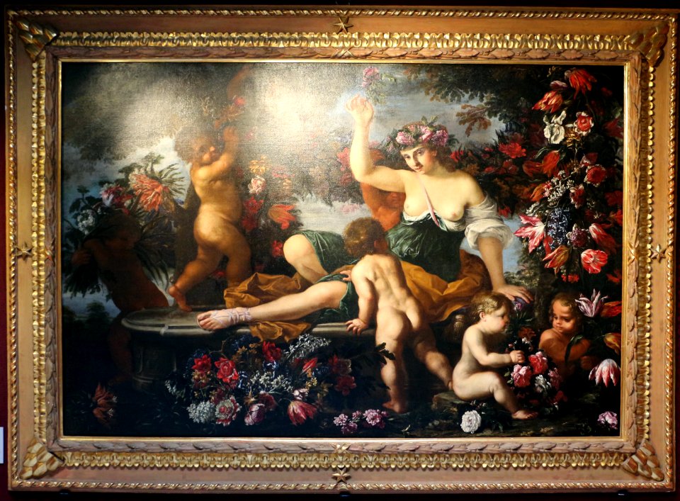 Mario nuzzi e filippo lauri, la primavera (ariccia, palazzo chigi) 01