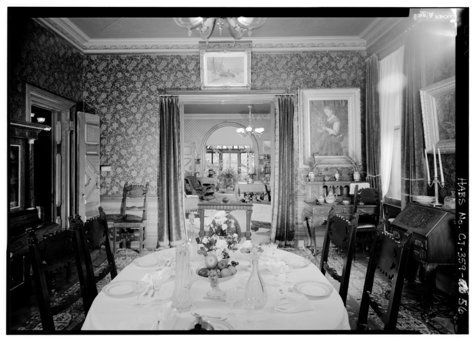 Mark Twain House - HABS photo 023198pu