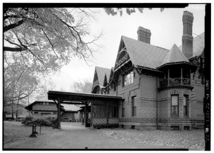 Mark Twain House - HABS photo 023164pu