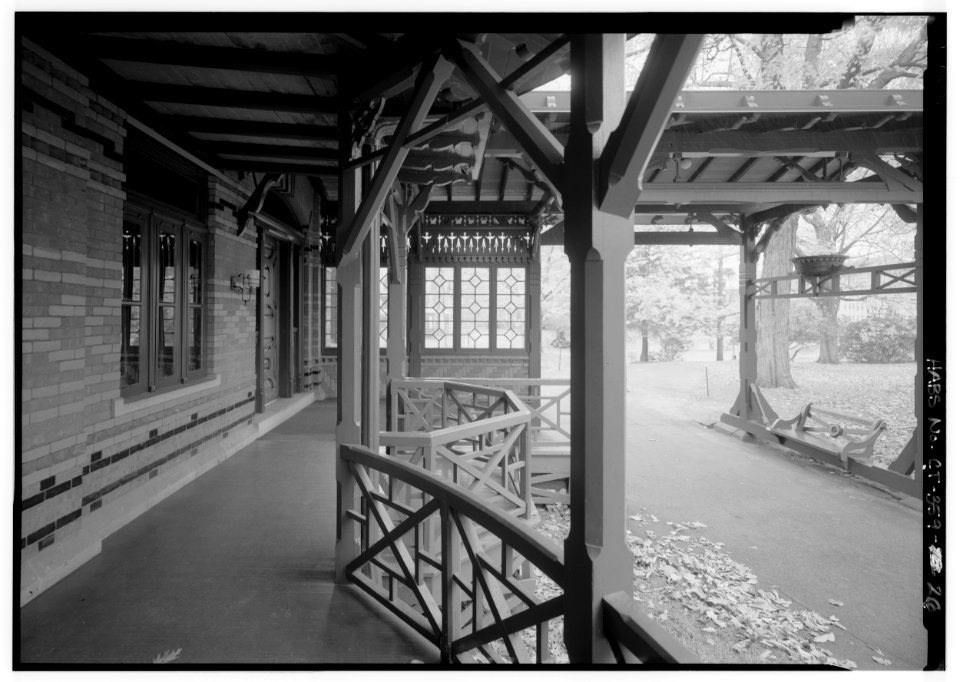Mark Twain House - HABS photo 023168pu