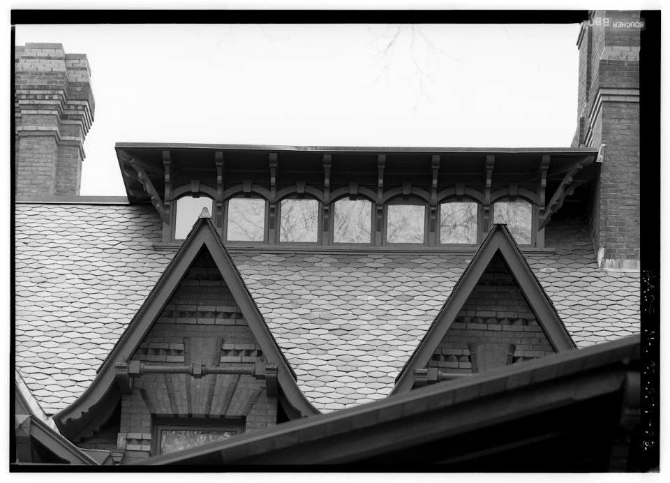 Mark Twain House - HABS photo 023180pu