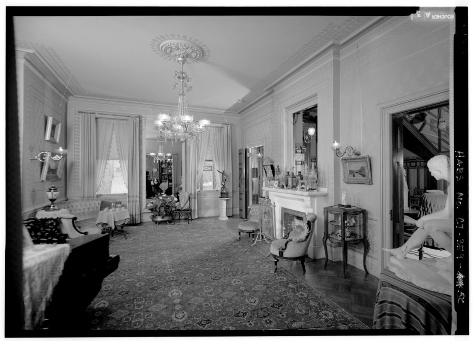 Mark Twain House - HABS photo 023192pu