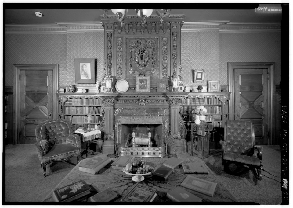 Mark Twain House - HABS photo 023204pu