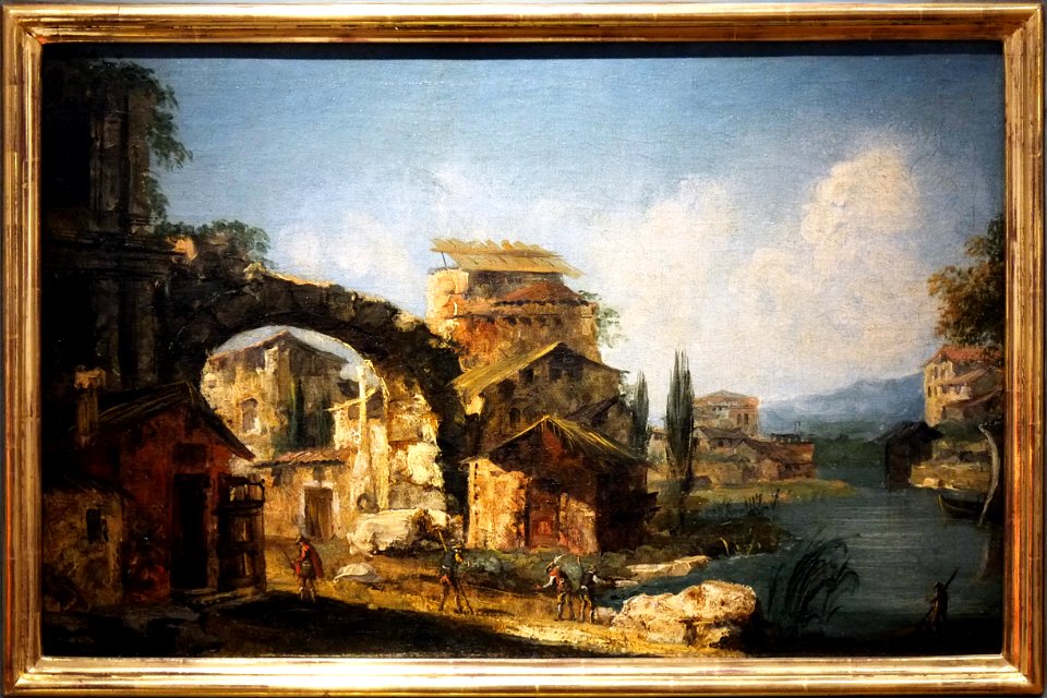 Marieschi Capriccio with Ruins