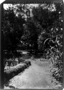 Modjeska's ranch garden LCCN90707257