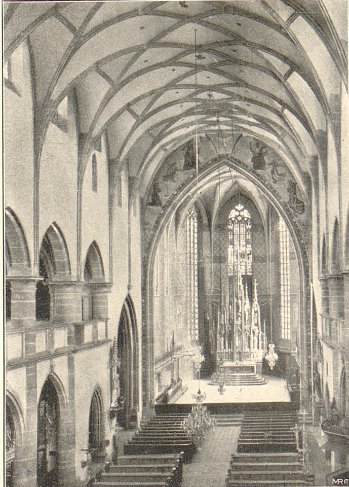 Molsheim - Dreifaltigkeitskirche, Inneres, Chor