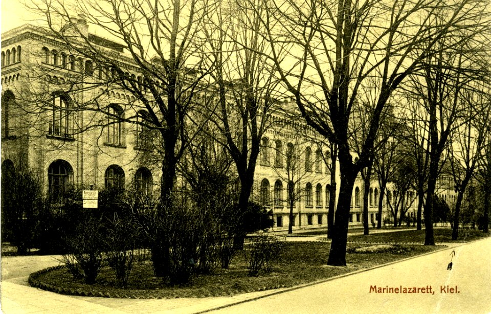 Marinelazarett an der Feldstraße (Kiel 52.935)