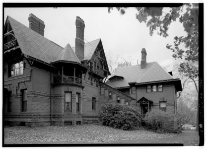 Mark Twain House - HABS photo 023161pu
