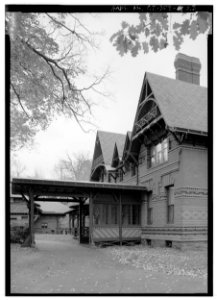 Mark Twain House - HABS photo 023165pu